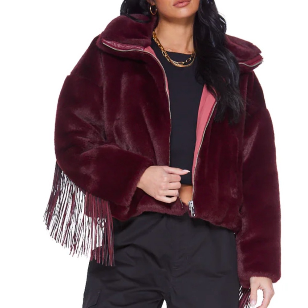 Blue Revival Dancing in the Moonlight Fringe Jacket